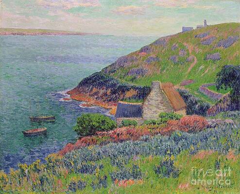 Henry Moret Paintings for Sale - Fine Art America