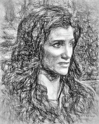 Portrait of Dana Loesch, No. 1C by Will Barger Portrait of Dana Loesch, No. 1C by Will Barger