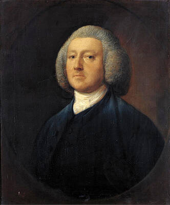 Portrait of Dr. William Walcot Print by Thomas Gainsborough