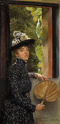 Portrait of Miss Agnes Marks Print by Lawrence Alma-Tadema