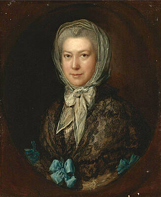 Portrait of Miss Low Print by Thomas Gainsborough