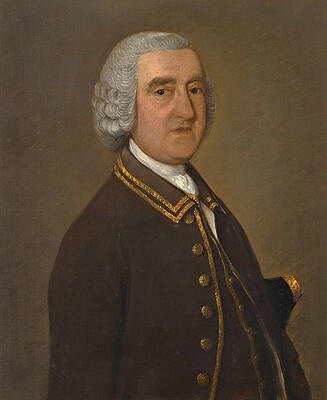 Portrait of Richard Lowndes Print by Thomas Gainsborough