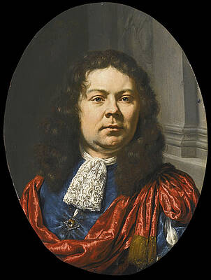 Portrait of Willem Cornelisz. Backer Bust-Length Print by Willem van Mieris