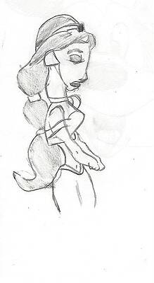 Disney Princess Drawings Fine Art America Easy drawing tutorials for beginners, learn how to draw animals, cartoons, people and comics. disney princess drawings fine art america