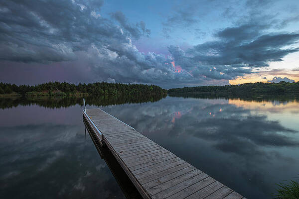 Wall Art - Photograph - Purple Rain by Aaron J Groen