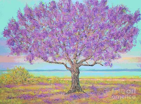 Purple Tree by Gail Kent Purple Tree by Gail Kent