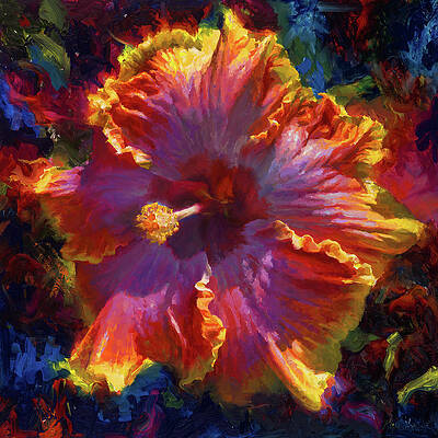 Big Flower Paintings Fine Art America