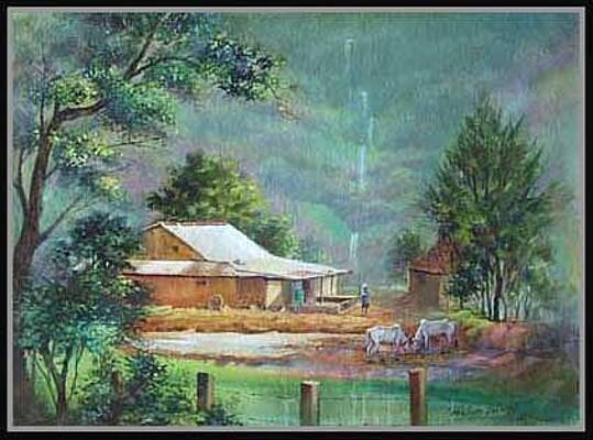 Indian Village Scene Paintings Pixels