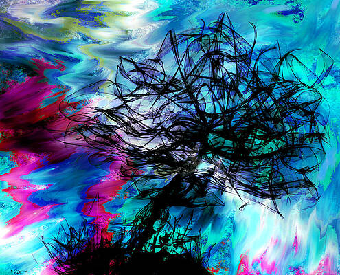 Rainy Day Thoughts Digital Art By Abstract Angel Artist Stephen K
