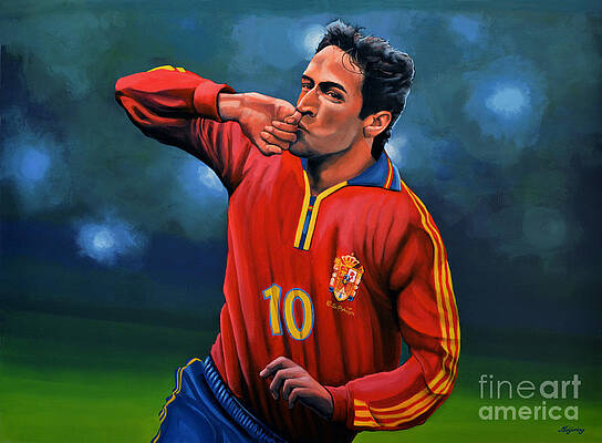 Wall Art - Painting - Raul Gonzalez Blanco by Paul Meijering