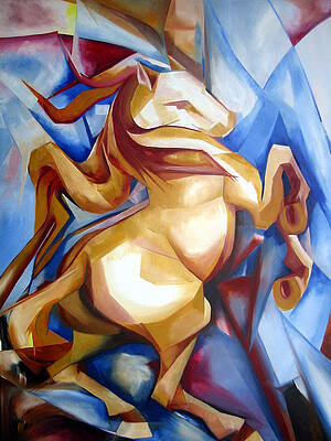 Abstract Cubism Paintings Fine Art America