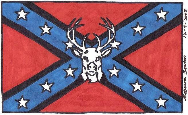 Rebel Flag Drawings | Fine Art America