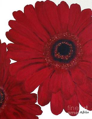 Red Gerber Daisy by Marsha Heiken Red Gerber Daisy by Marsha Heiken
