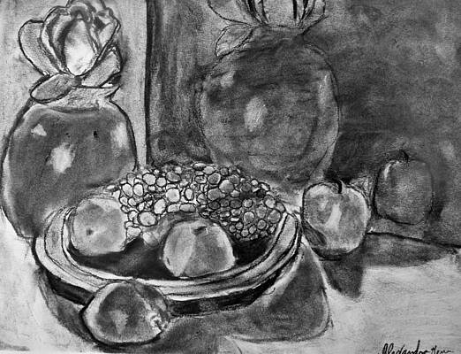Wall Art - Drawing - Reflection by Alexandra Herr