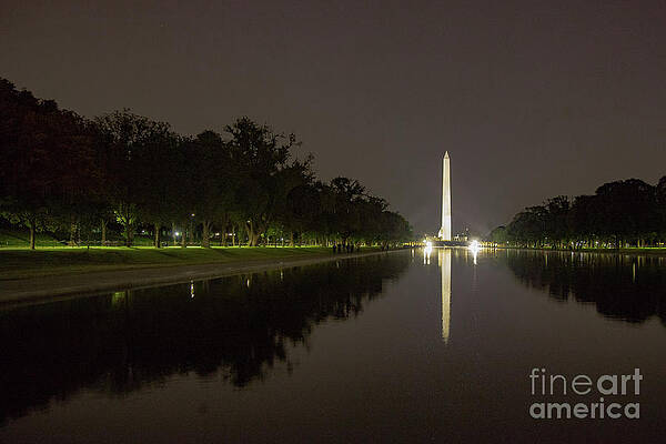 Reflection of Washington Memorial by George Lehmann Reflection of Washington Memorial by George Lehmann