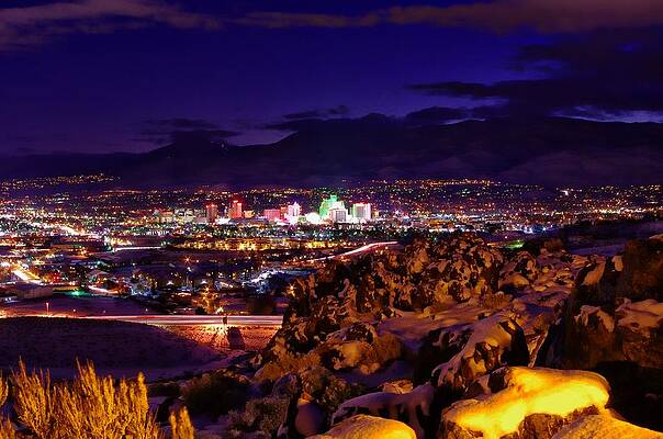 Wall Art - Photograph - Reno Winter  by Scott McGuire