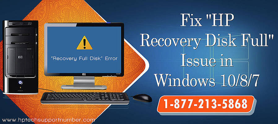 Resolve HP Recovery Disk Full Issue in Windows  by HP Technical Support