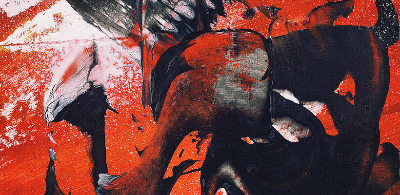 Modern Abstract Mixed Media