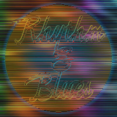Wall Art - Digital Art - Rhythm And Blues by Becky Titus