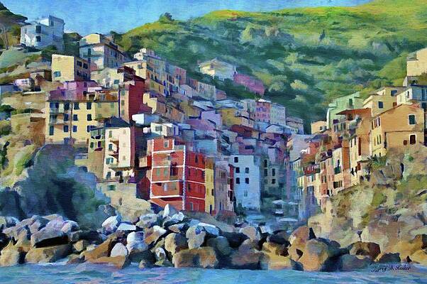 Wall Art - Painting - Riomaggiore by Jeffrey Kolker