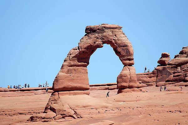 Rock Formations Delicate Arch in Arches National Park by Ronald Jansen Rock Formations Delicate Arch in Arches National Park by Ronald Jansen