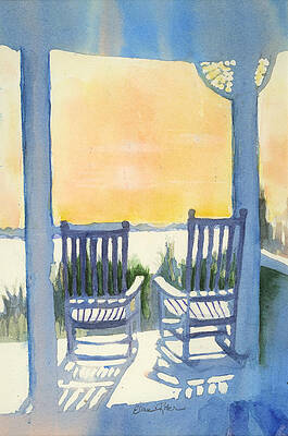 Rocking Chair Contemplation by Elise Ritter Rocking Chair Contemplation by Elise Ritter