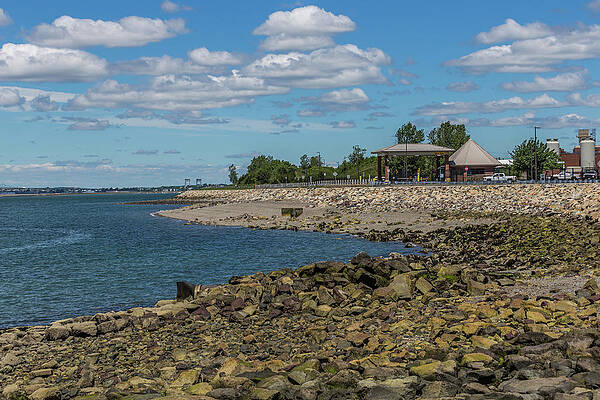 Wall Art - Photograph - Rocky beach at Deer Island by Brian MacLean