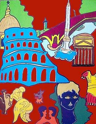 Rome's Geometry by Monica Straniero