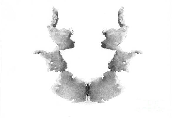 Wall Art - Photograph - Rorschach Test Card No. 7 by Science Source