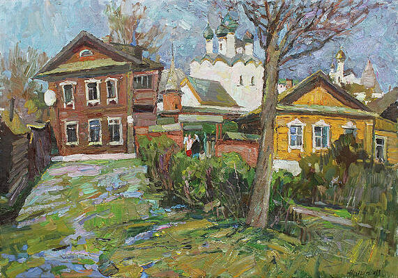 Old Village Paintings Page 26 Of 35 Fine Art America