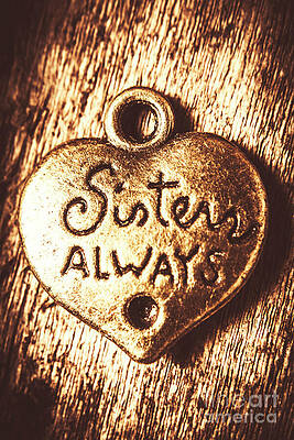 Wall Art - Photograph - Rustic Sisters Always charm by Jorgo Photography