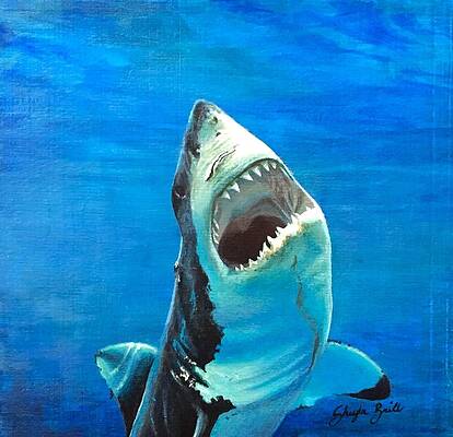 Sharks Teeth Paintings Page 3 Of 3 Fine Art America