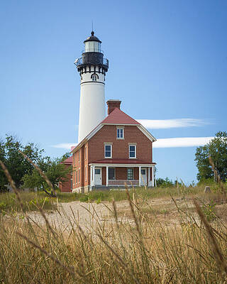 Sable Point lighthouse by Kimberly Kotzian Sable Point lighthouse by Kimberly Kotzian