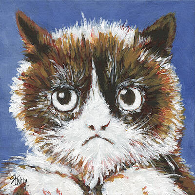 Sad Cat by Stan Kwong Sad Cat by Stan Kwong