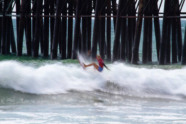 Sage Wall Art featuring the photograph Sage Erickson In Motion by Waterdancer