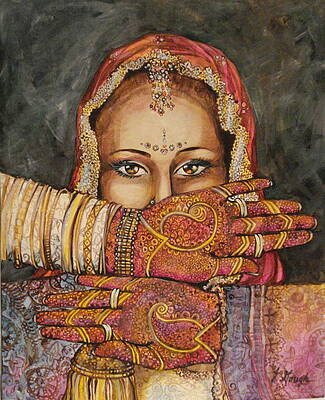 Indian Wedding Paintings Fine Art America