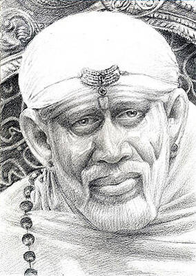 Sai Baba Drawings Fine Art America
