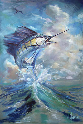 Sport Fishing Boat Paintings for Sale - Fine Art America
