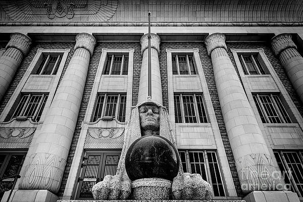 Wall Art - Photograph - Salt Lake City Masonic Temple Sphinx by Gary Whitton