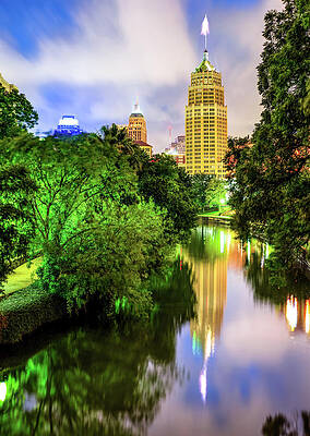 San Antonio Riverwalk Art Pixels