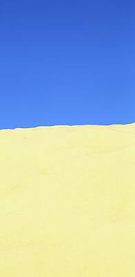 Sand dune and blue sky. by Andrew McInnes Sand dune and blue sky. by Andrew McInnes