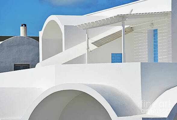 Santorini Abstract by Traveled Walls Santorini Abstract by Traveled Walls