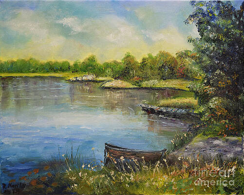 Seascape from Hamina 4 by Raija Merila Seascape from Hamina 4 by Raija Merila