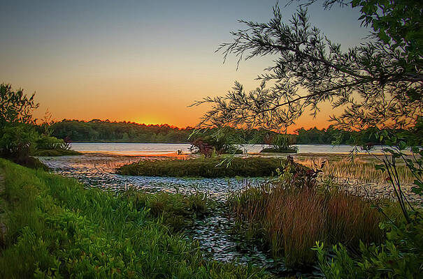 Serene Sunset by Beth Sawickie Serene Sunset by Beth Sawickie