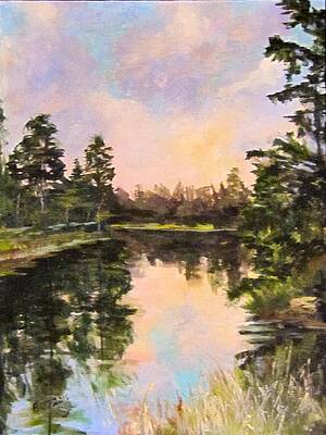 Wall Art - Painting - Serenity by Barbara O'Toole