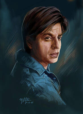Shah Rukh Khan Art Fine Art America