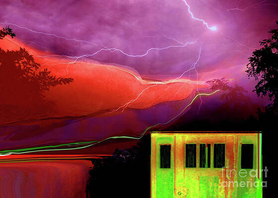Wall Art - Mixed Media - Shelter from the Storm by Zsanan Studio