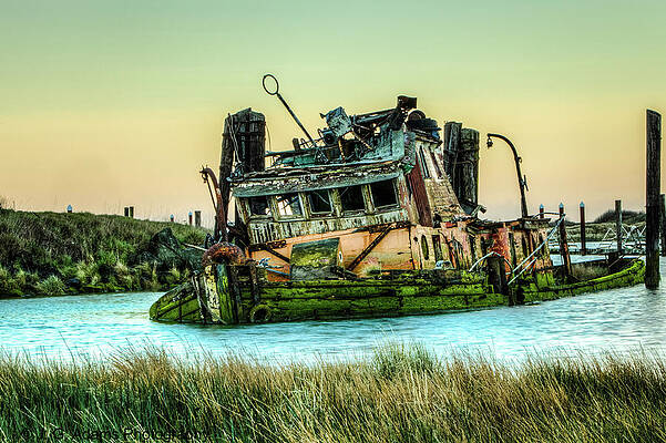 Shipwreck - Mary D. Hume by Jim Adams Shipwreck - Mary D. Hume by Jim Adams