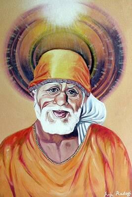 Shirdi Sai Baba Paintings Fine Art America