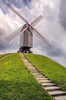 Wall Art - Photograph - Sint Janshuismolen Windmill by Pablo Lopez